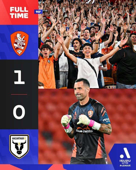 布里斯班狮吼1-0麦克阿瑟FC