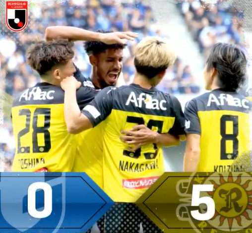 大阪钢巴0-5柏太阳神