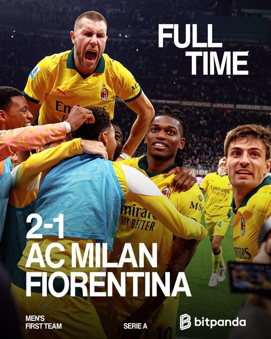 AC米兰主场2 - 1逆转佛罗伦萨