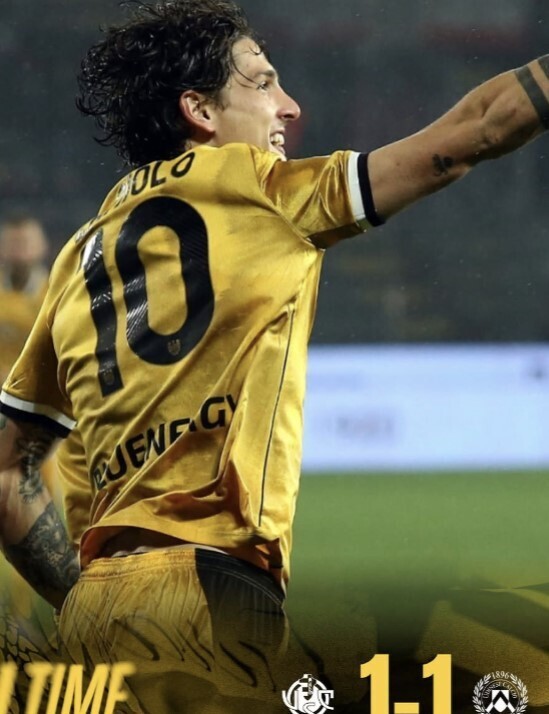 克雷莫内塞1-1乌迪内斯