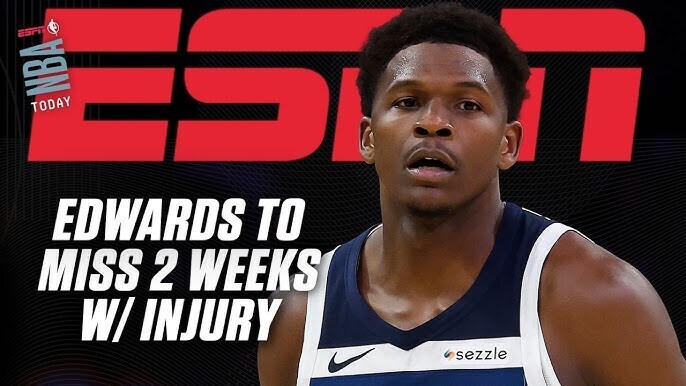 爱德华兹伤缺2周