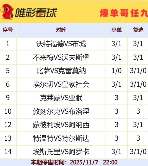 爆单哥25163期小单和复选方案