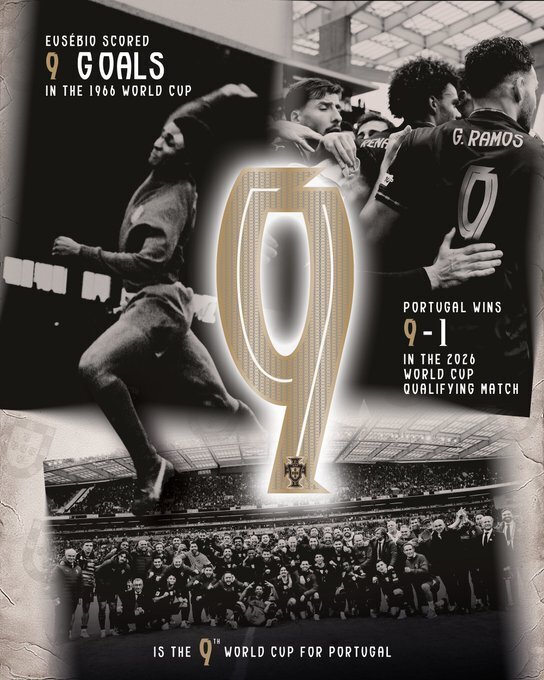 葡萄牙9-1亚美尼亚