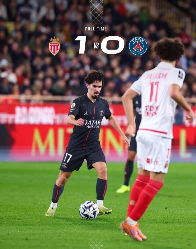 摩纳哥1-0巴黎圣日耳曼