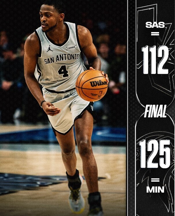 森林狼125-112马刺