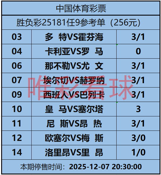 姜山冷门25181期