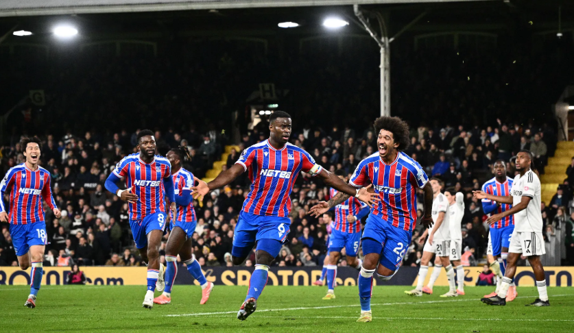 水晶宫2-1富勒姆