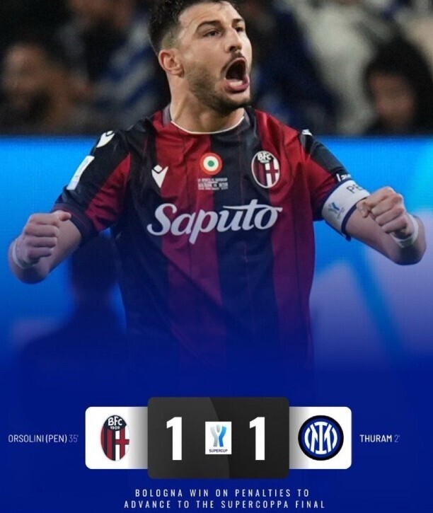 国际米兰1-1博洛尼亚