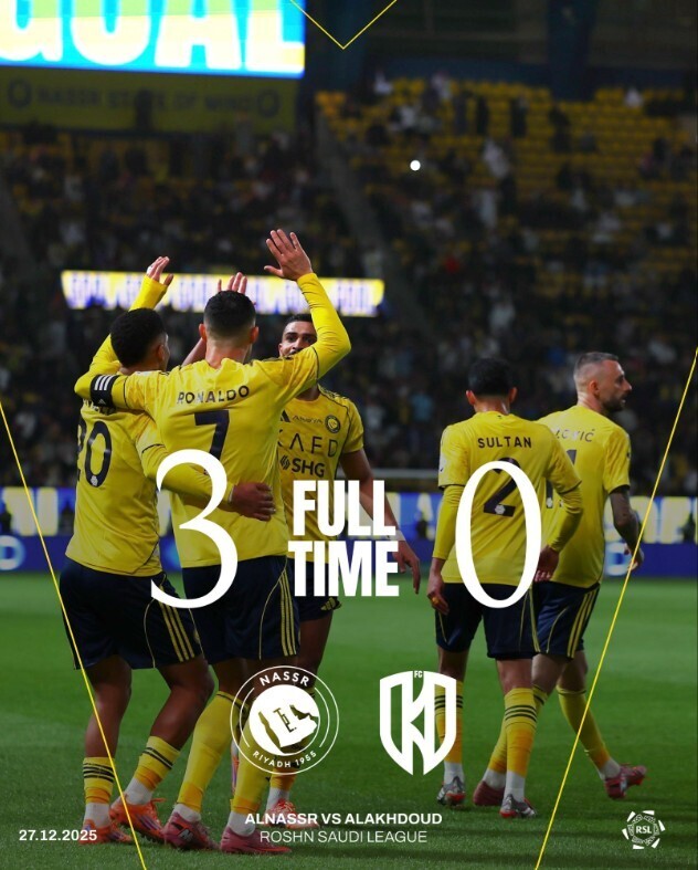 利雅得胜利3-0阿科多