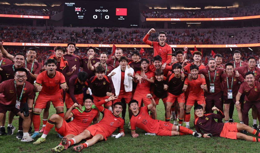 中国U23资格赛小组出线时刻